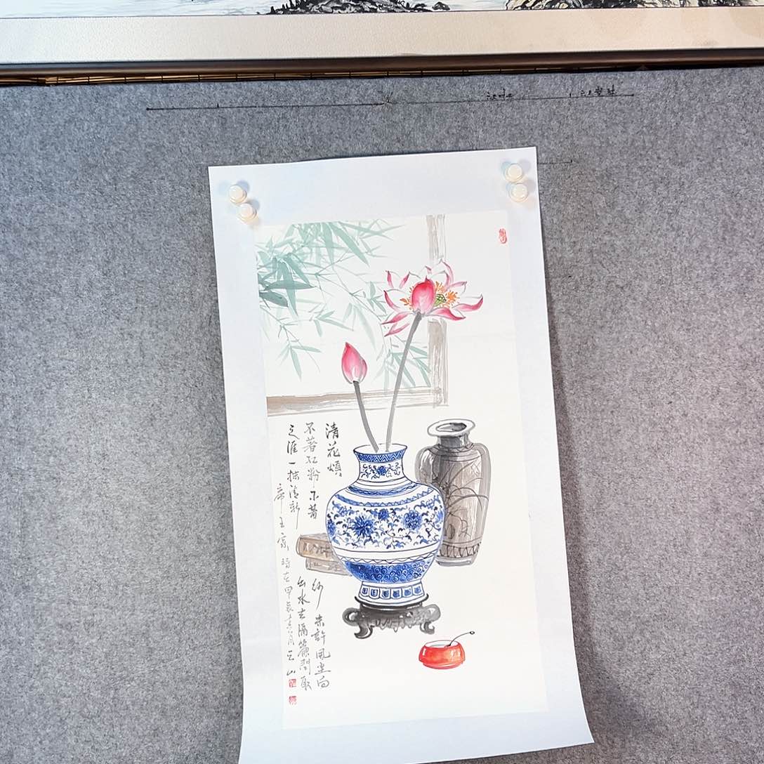 国画510 花鸟和蝴蝶都是最喜欢