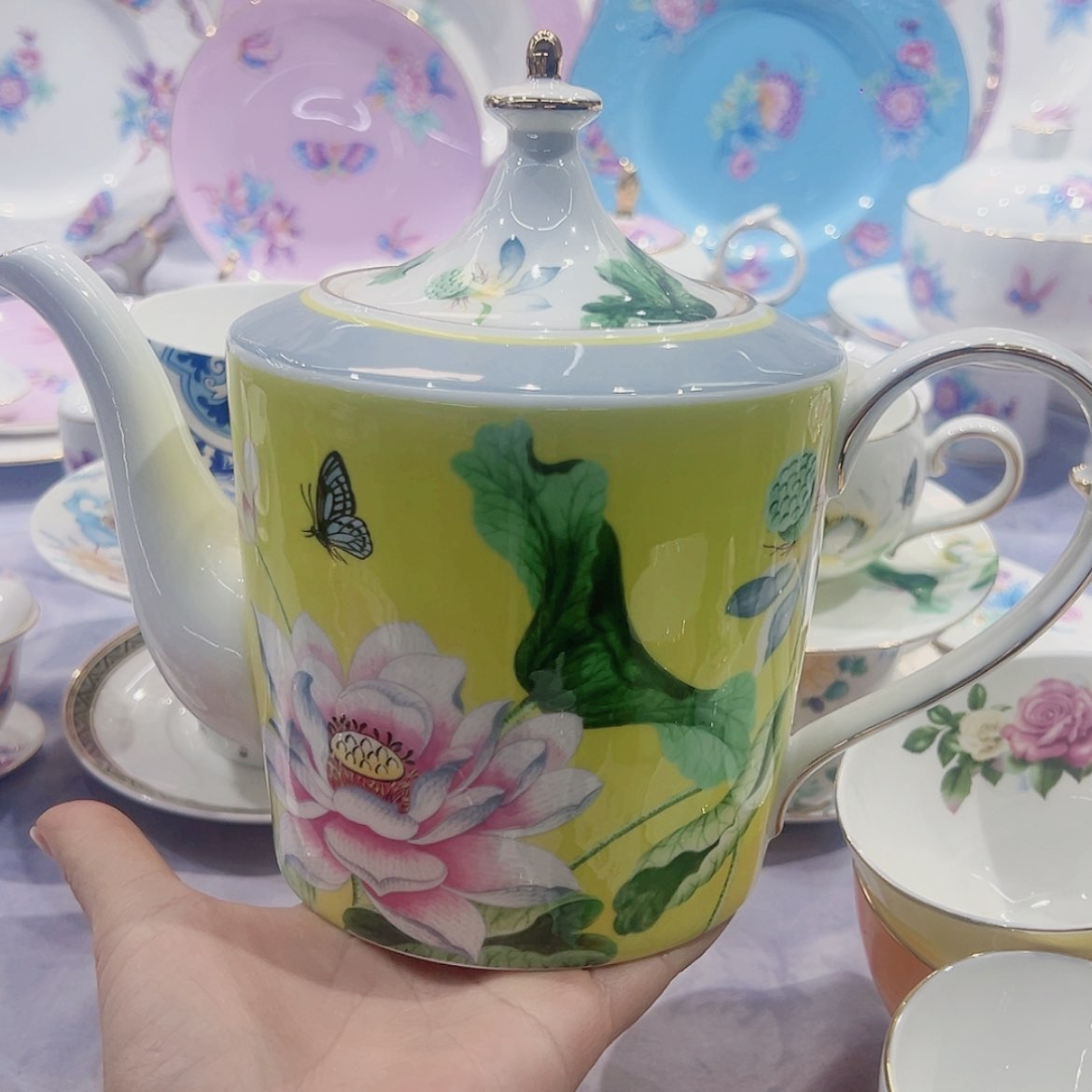 【闪购商品】骨瓷茶壶