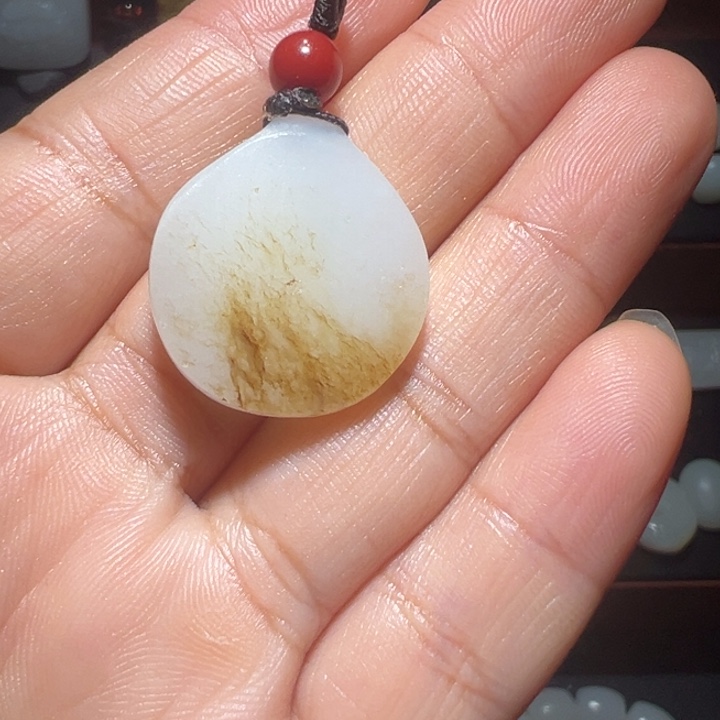 吊坠(不含链)未镶嵌和田玉