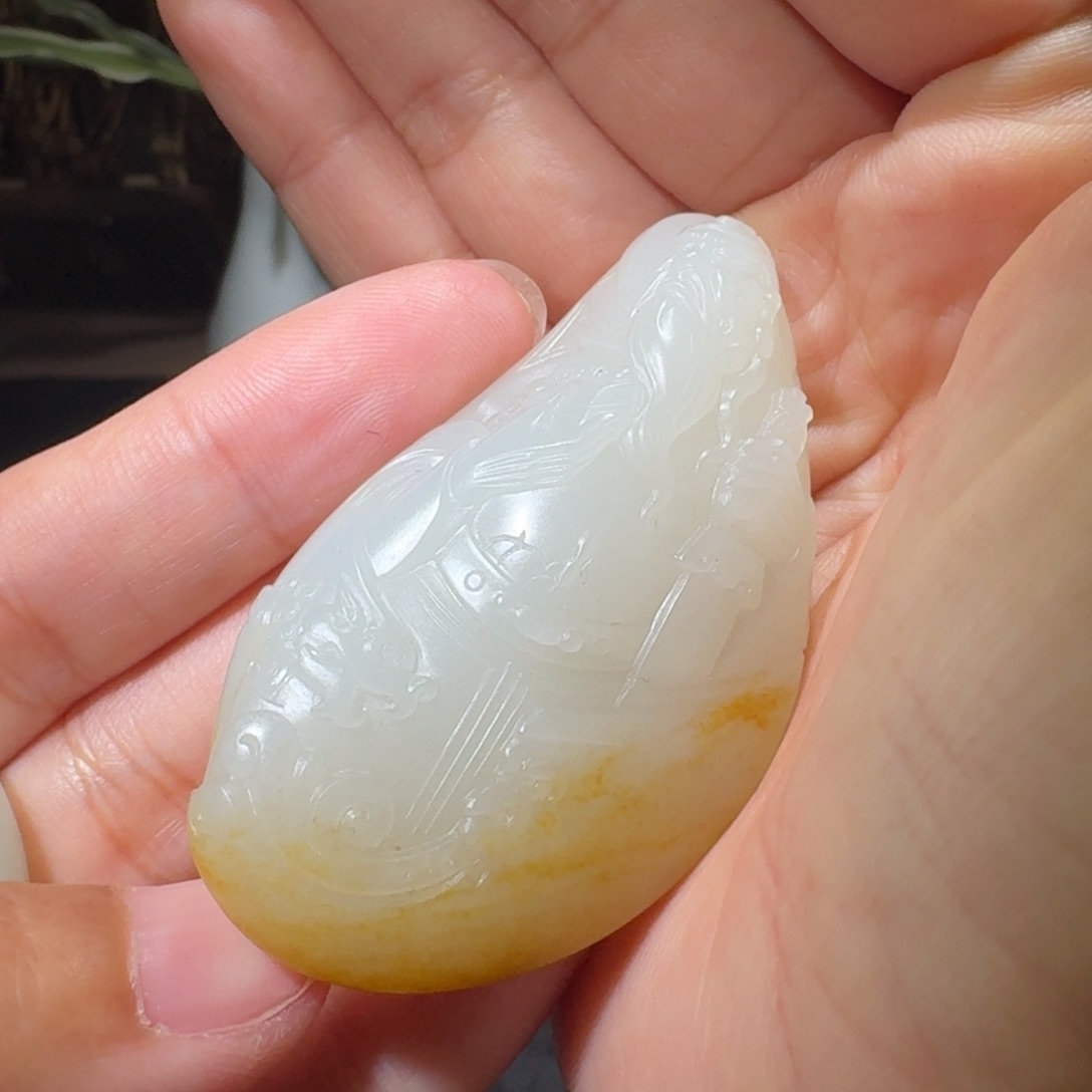 和田玉颈饰未镶嵌A***a