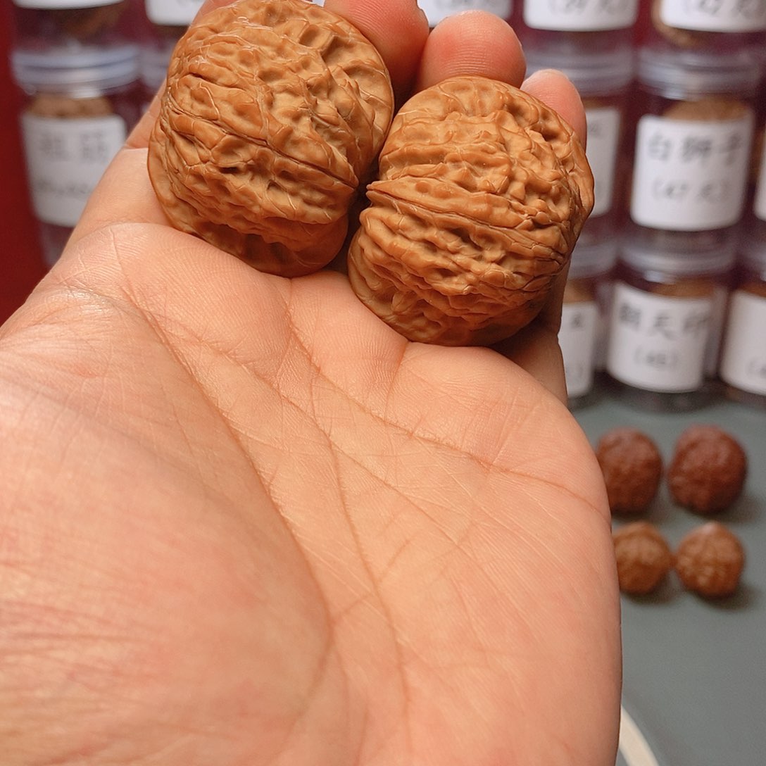 核桃把件43尺寸全品磨盘核桃