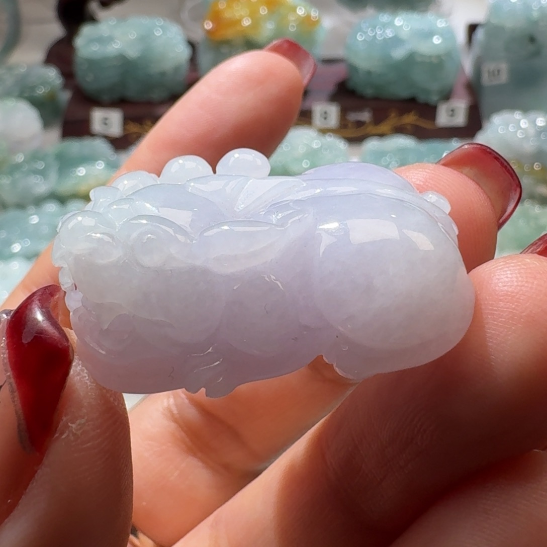 定制翡翠未镶嵌貔貅