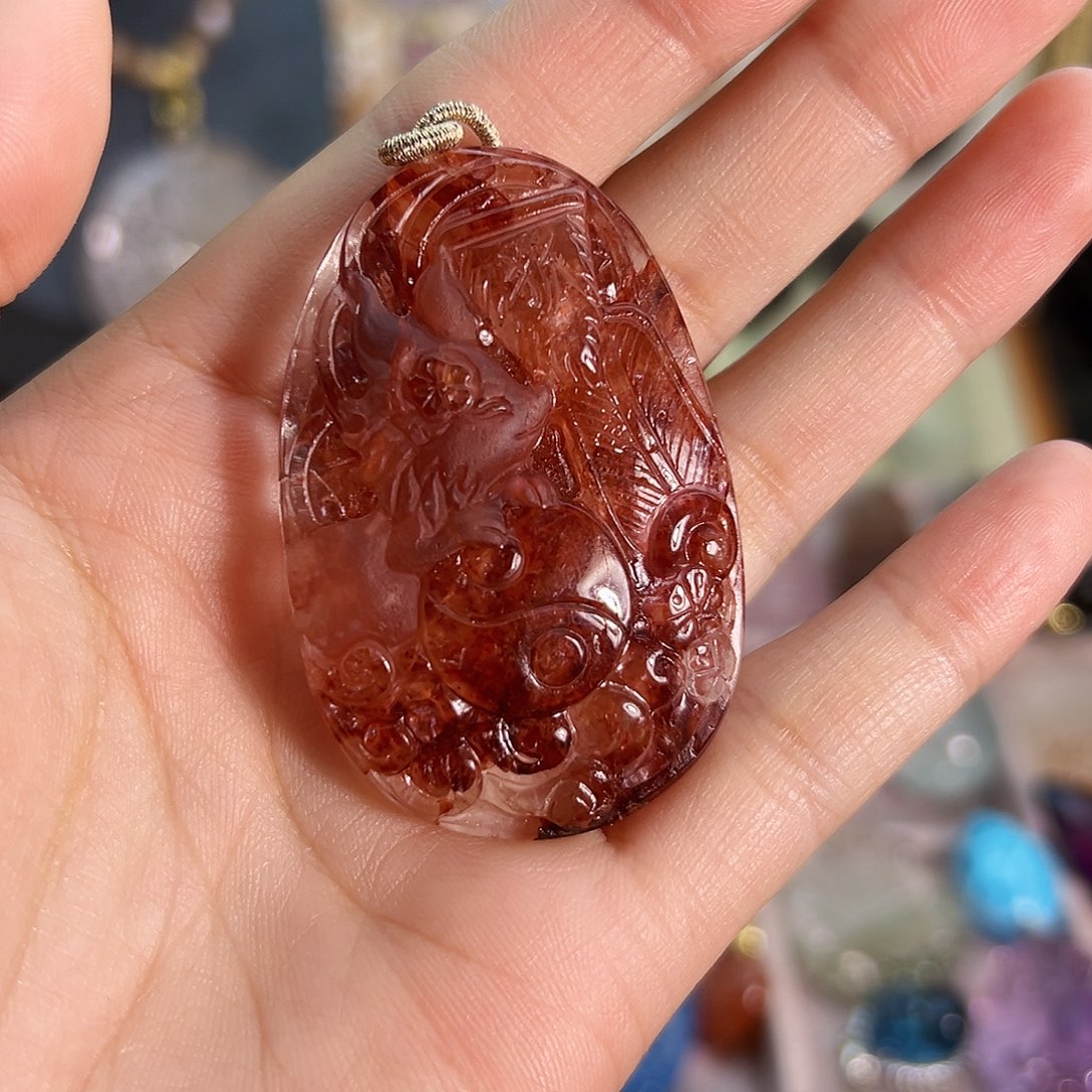 水晶颈饰未镶嵌水晶