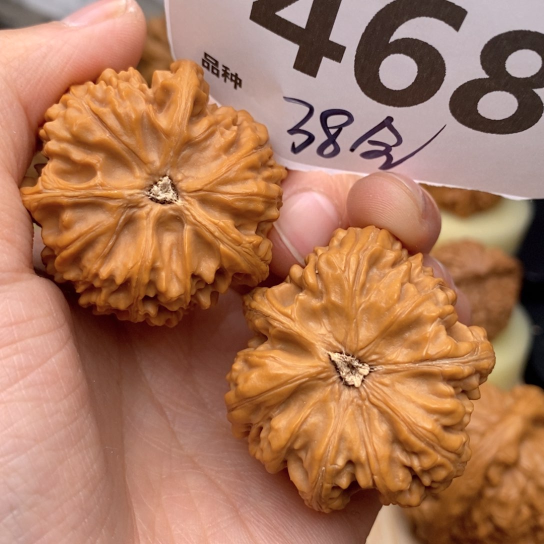 文玩核桃把件468号38全玉龙