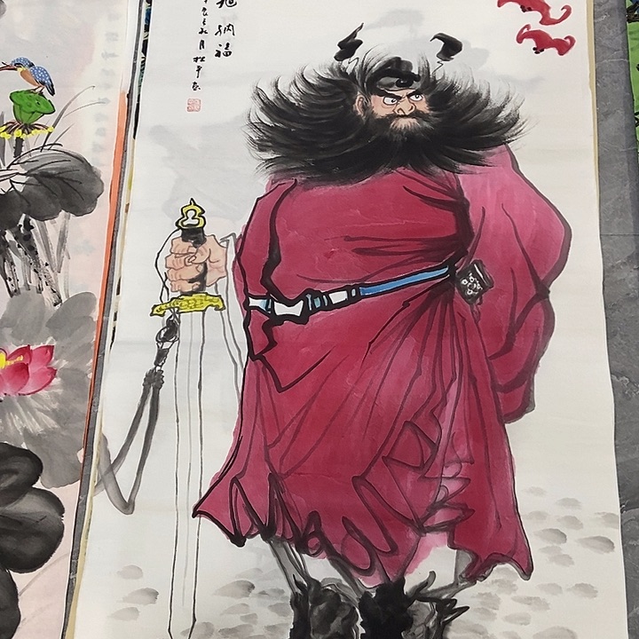 三个张画廊直播间！