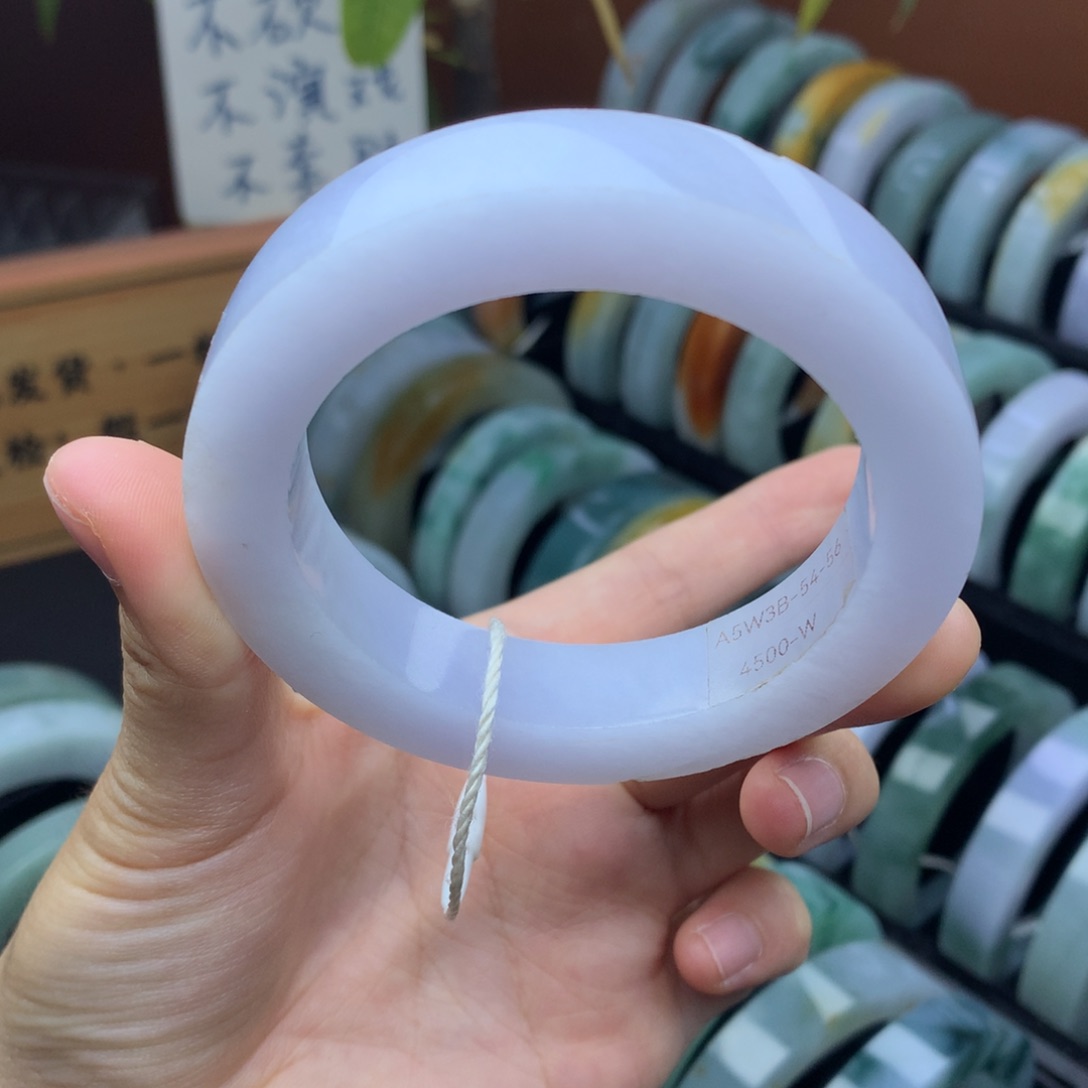 未镶嵌手镯定制翡翠定制不退不换