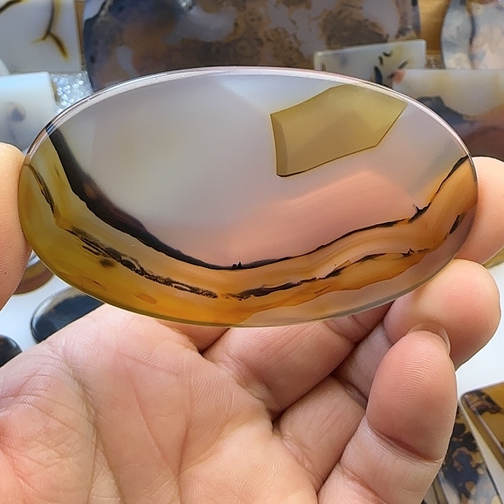 玛瑙/玉髓未镶嵌颈饰