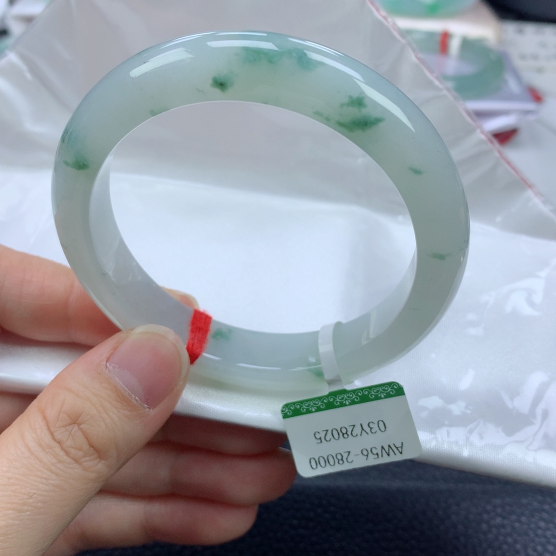 翡翠手镯未镶嵌56➕