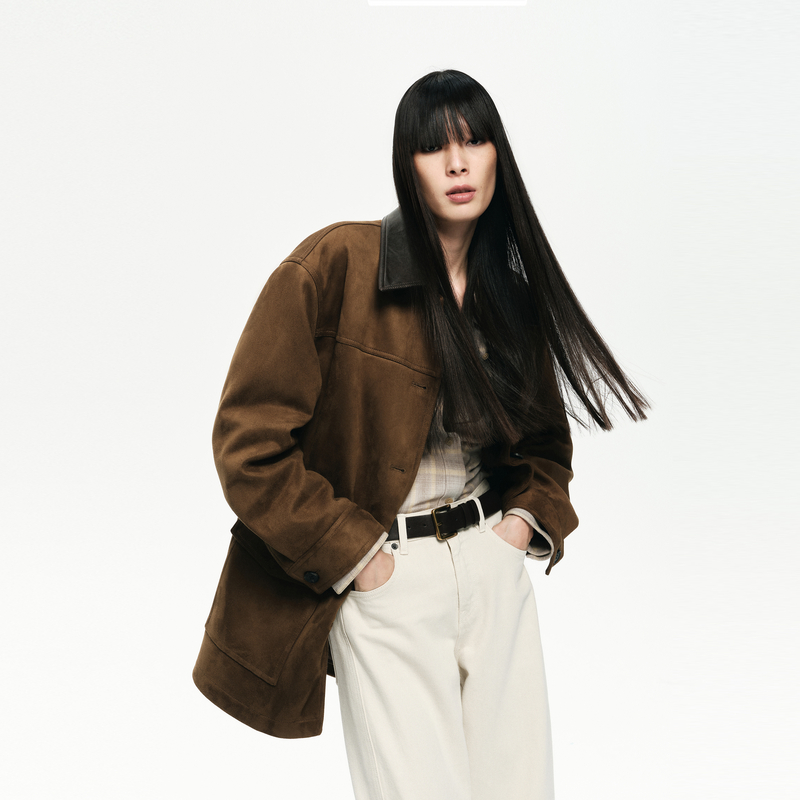 MOCO羽绒服2025冬新品90鸭绒衬衫式【轻暖漫游系列】MBE4EINT18