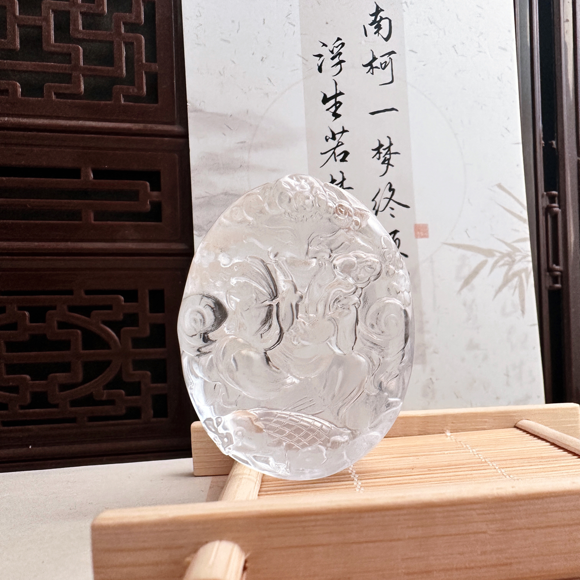 非金属陶瓷吊坠 【如意堂奶奶设计】（不遗余力）九尾古月吊坠