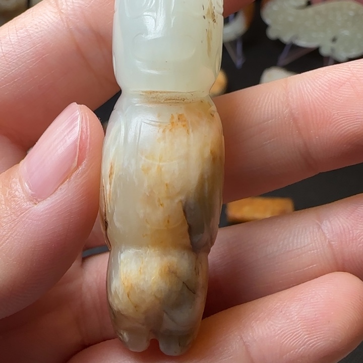 和田玉（糖玉）未镶嵌颈饰三*知