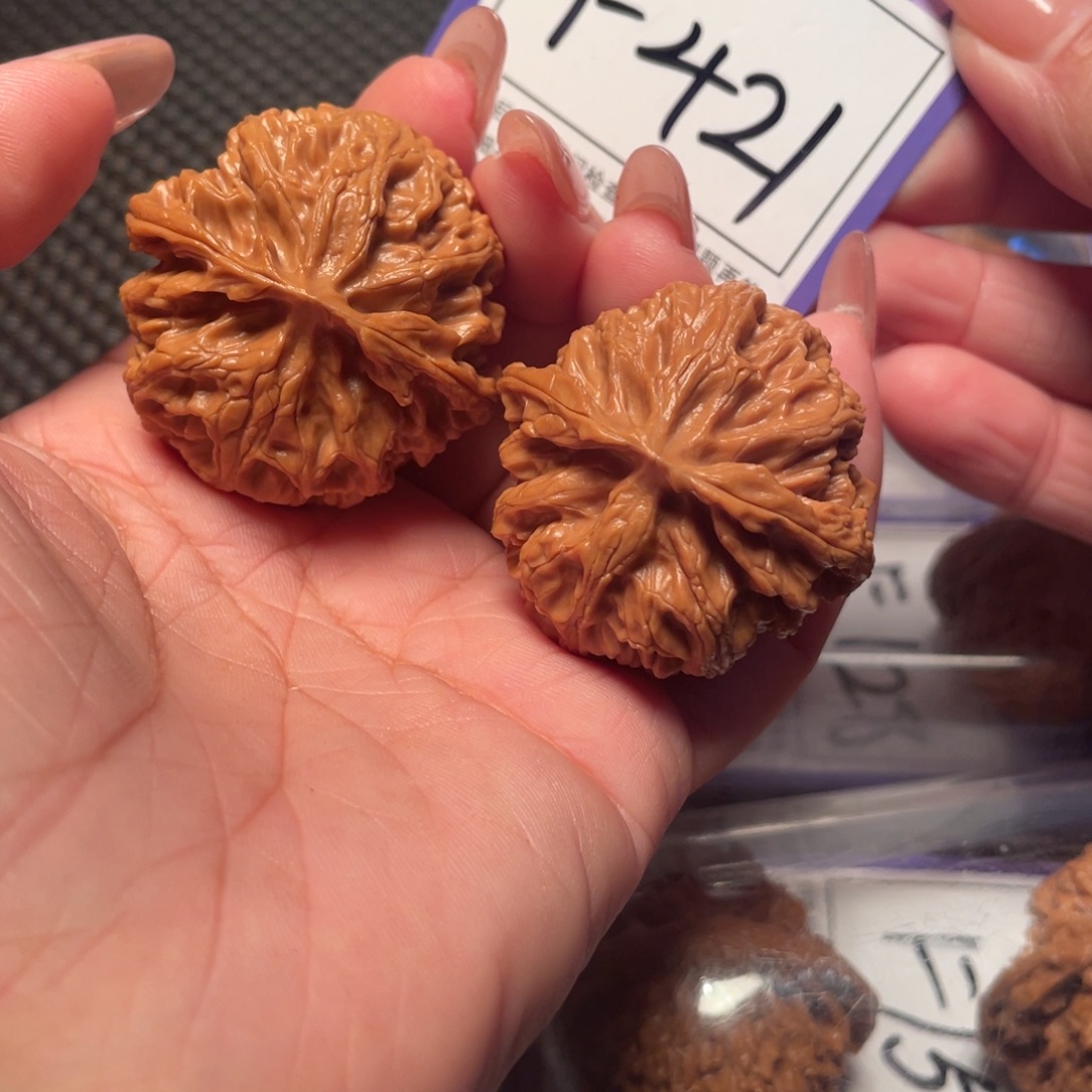 文玩核桃把件421号苹果39