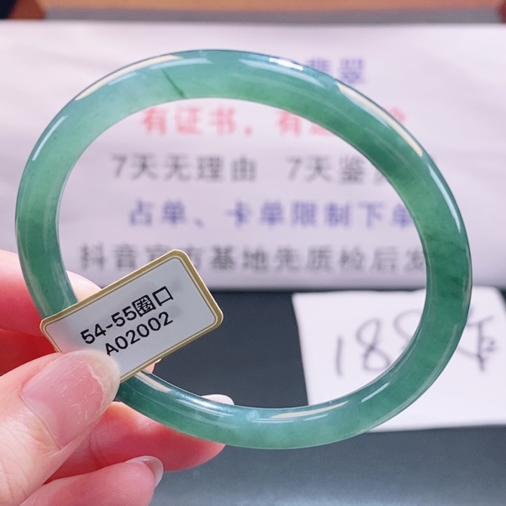 翡翠未镶嵌手镯翡翠手镯69