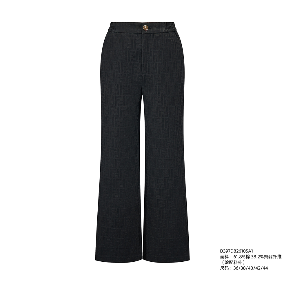 FENDILOR小怪兽25年春夏款女士休闲裤 D397D826105A