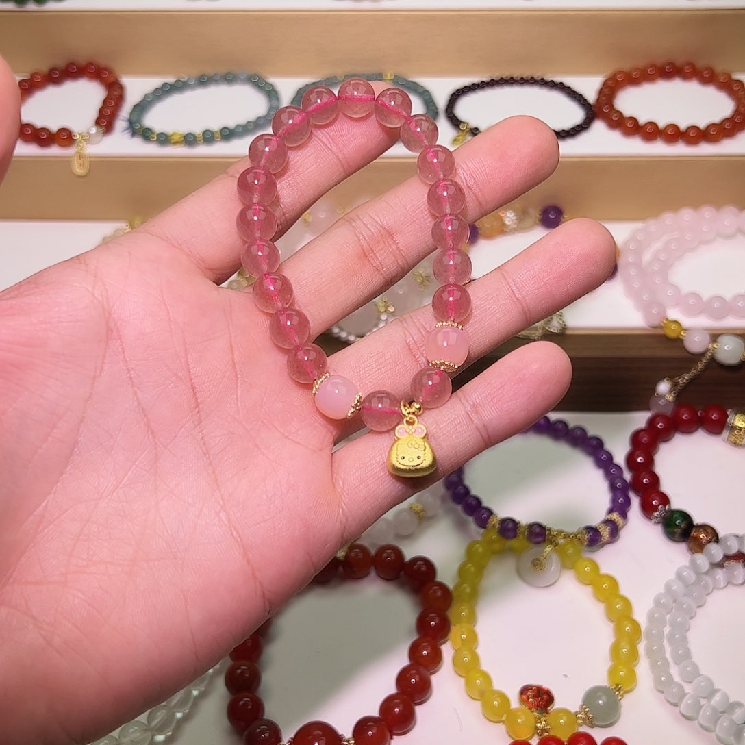 水晶手串未镶嵌手串