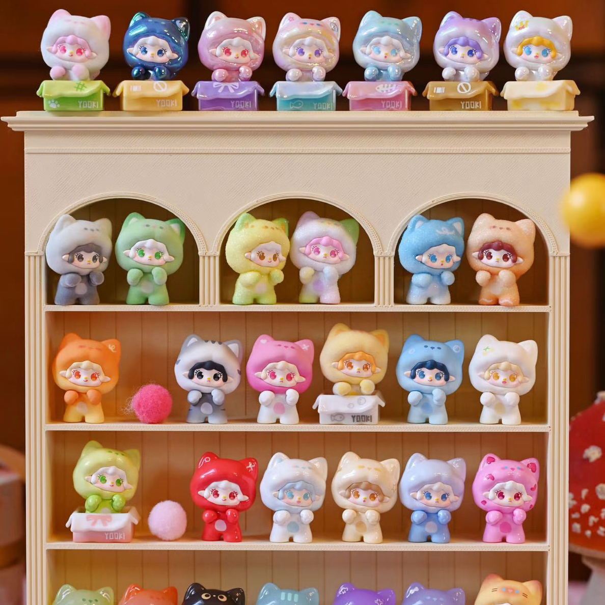 【拆盒】氧氧yooki二代萌粒有喵出没盲盒