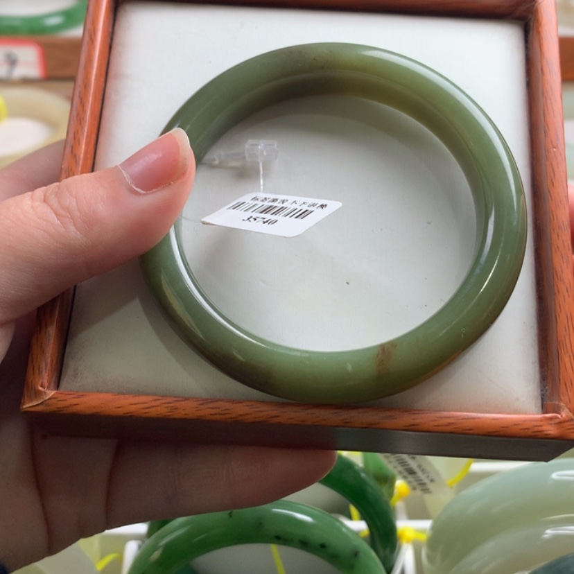 【闪购商品】和田玉手镯未镶嵌58.2