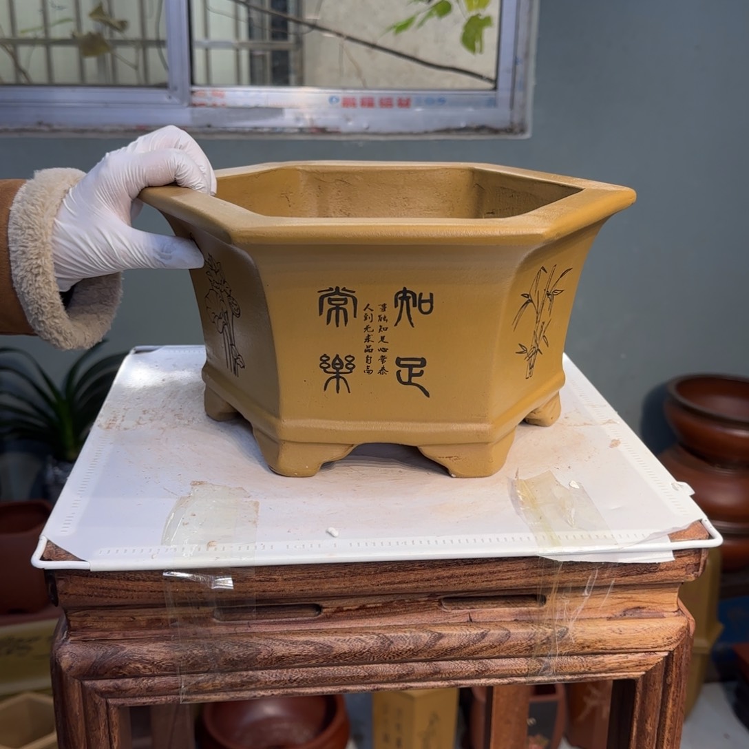 紫砂花盆紫砂口径32