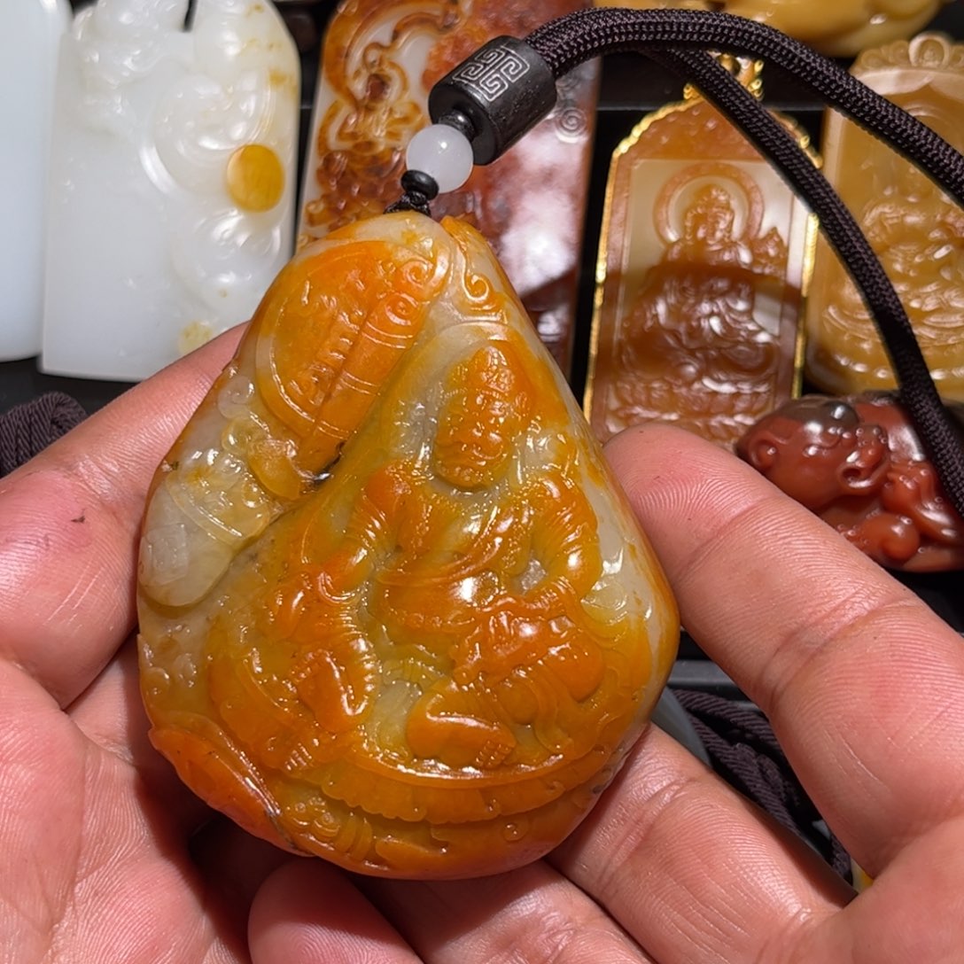 和田玉挂件未镶嵌