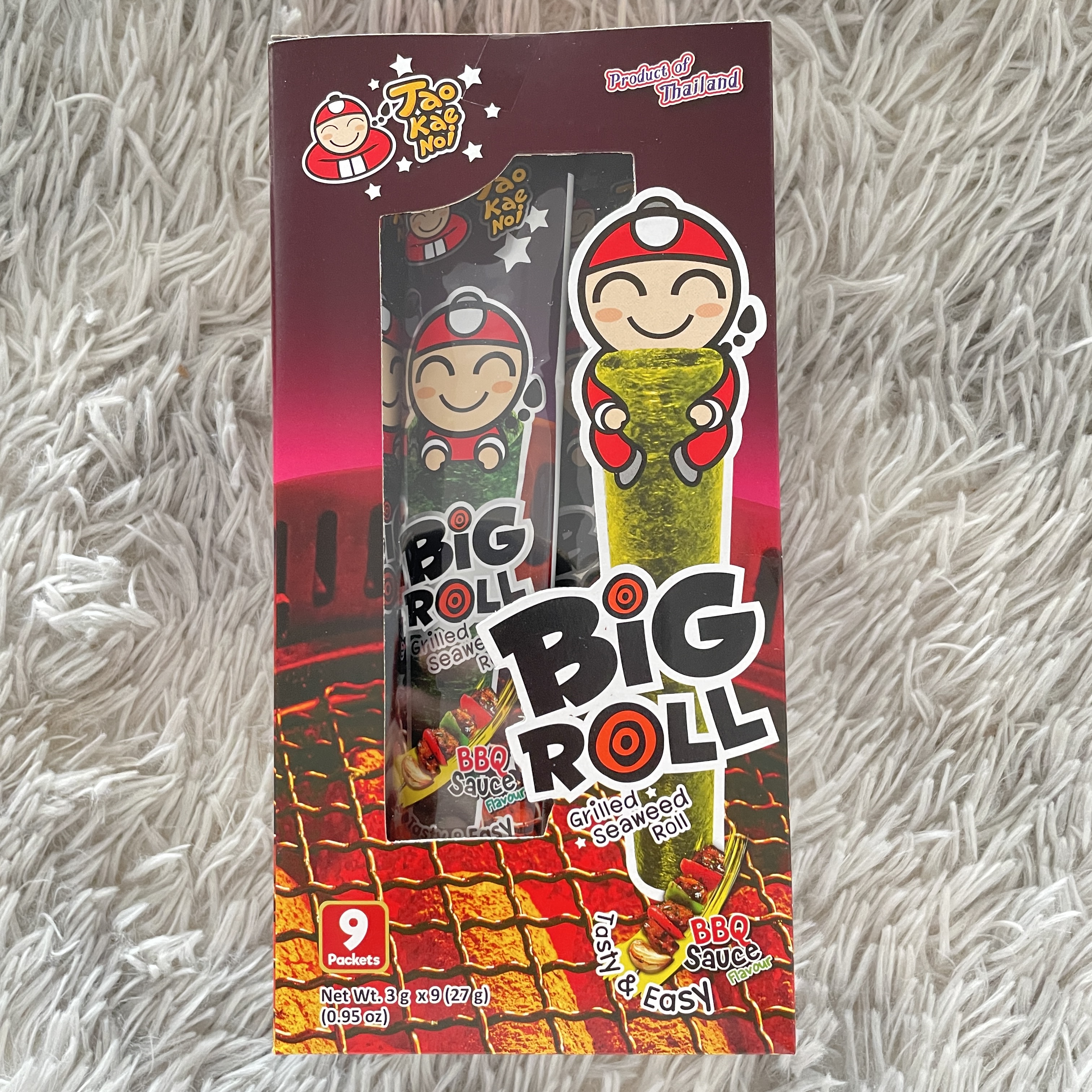 泰国进口老板仔烧烤风味香脆海苔（烧烤味）