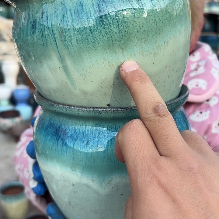 高度17厘米口径17厘米微瑕