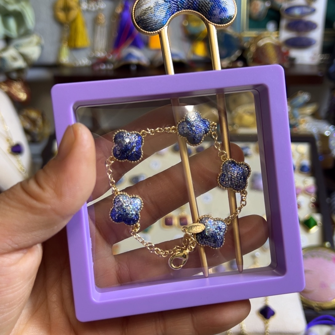 布艺磁石手链 发钗