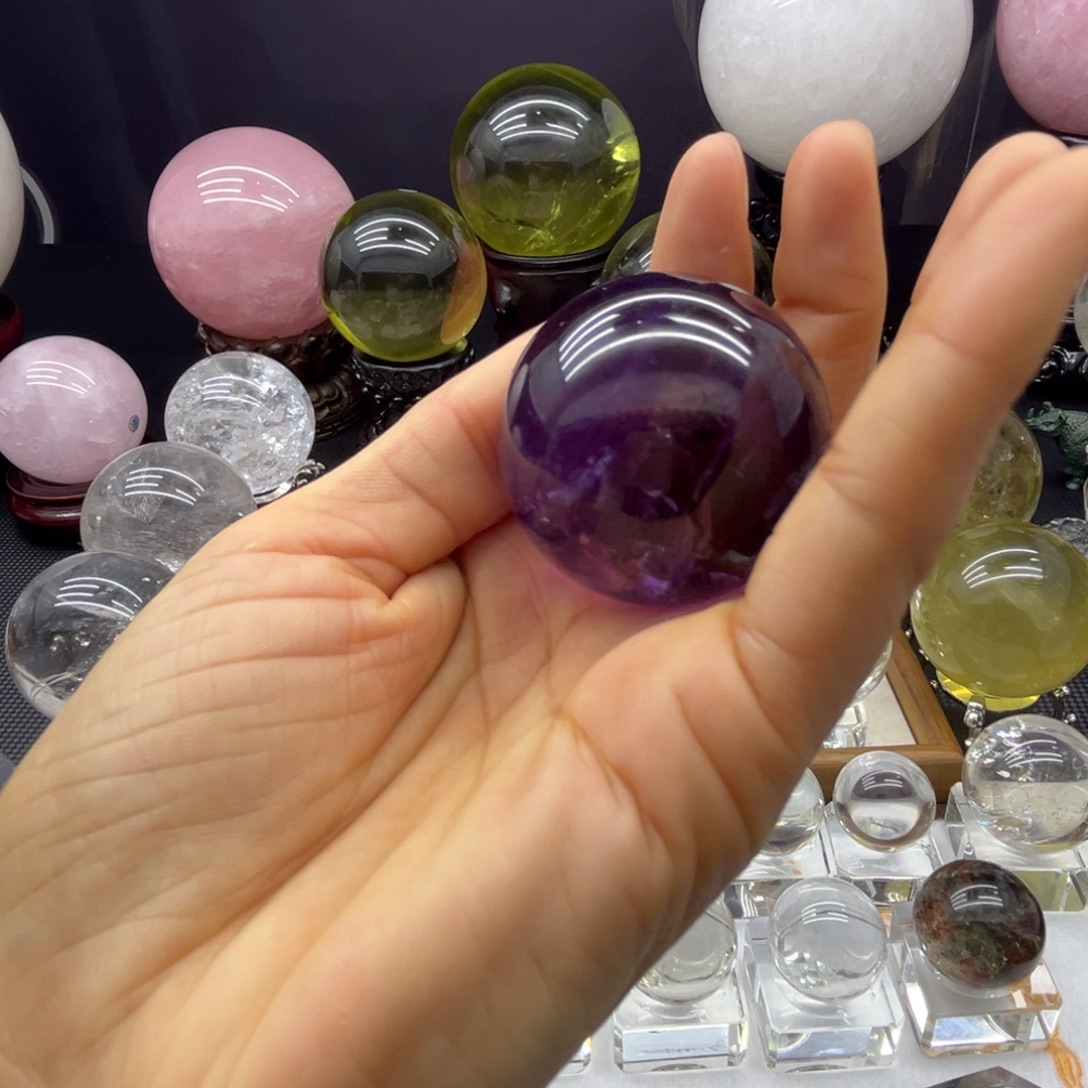 珠宝半成品未镶嵌水晶4.27公分