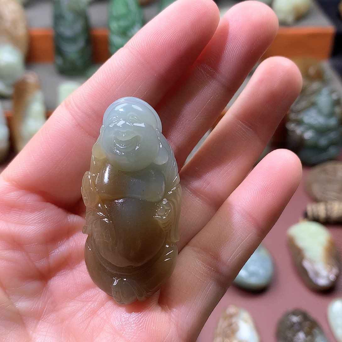 和田玉（糖玉）未镶嵌颈饰