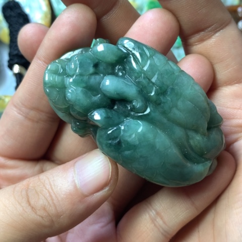 翡翠未镶嵌颈饰天然缅甸翡翠a货