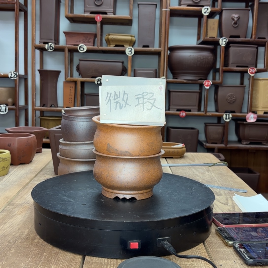 卢***卫花盆紫砂福利微瑕