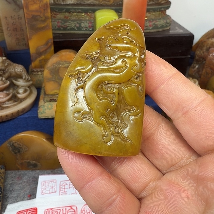 宁***远印石寿山石寿山石雕刻工艺精湛