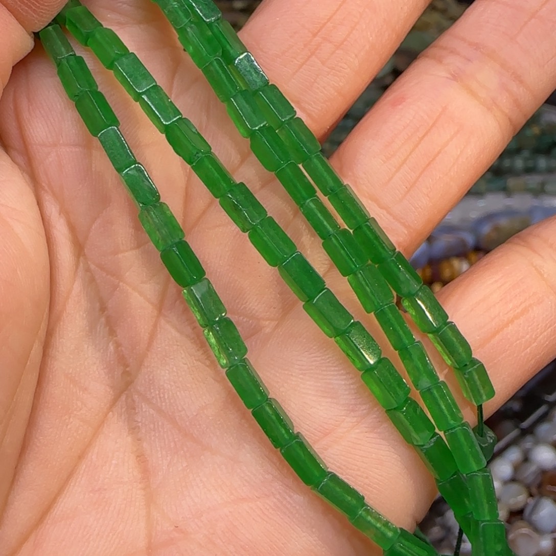 玛瑙/玉髓合金珠宝半成品绿玛瑙