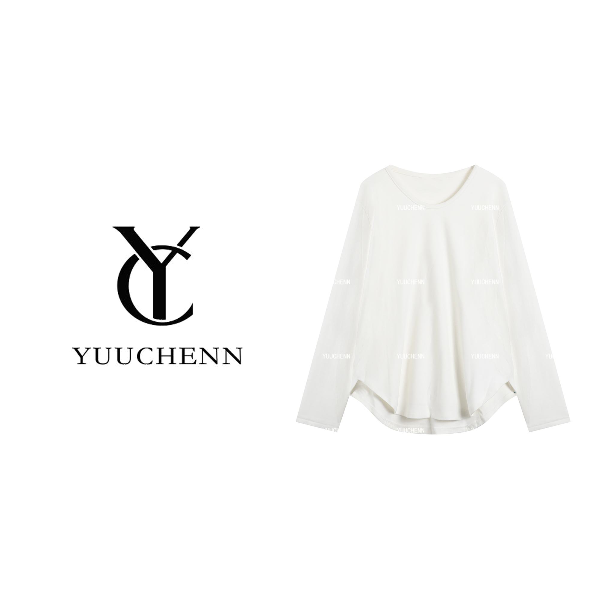 YUUCHENN“古典新绎”女冬季卫衣百搭保暖上衣25C-W80280