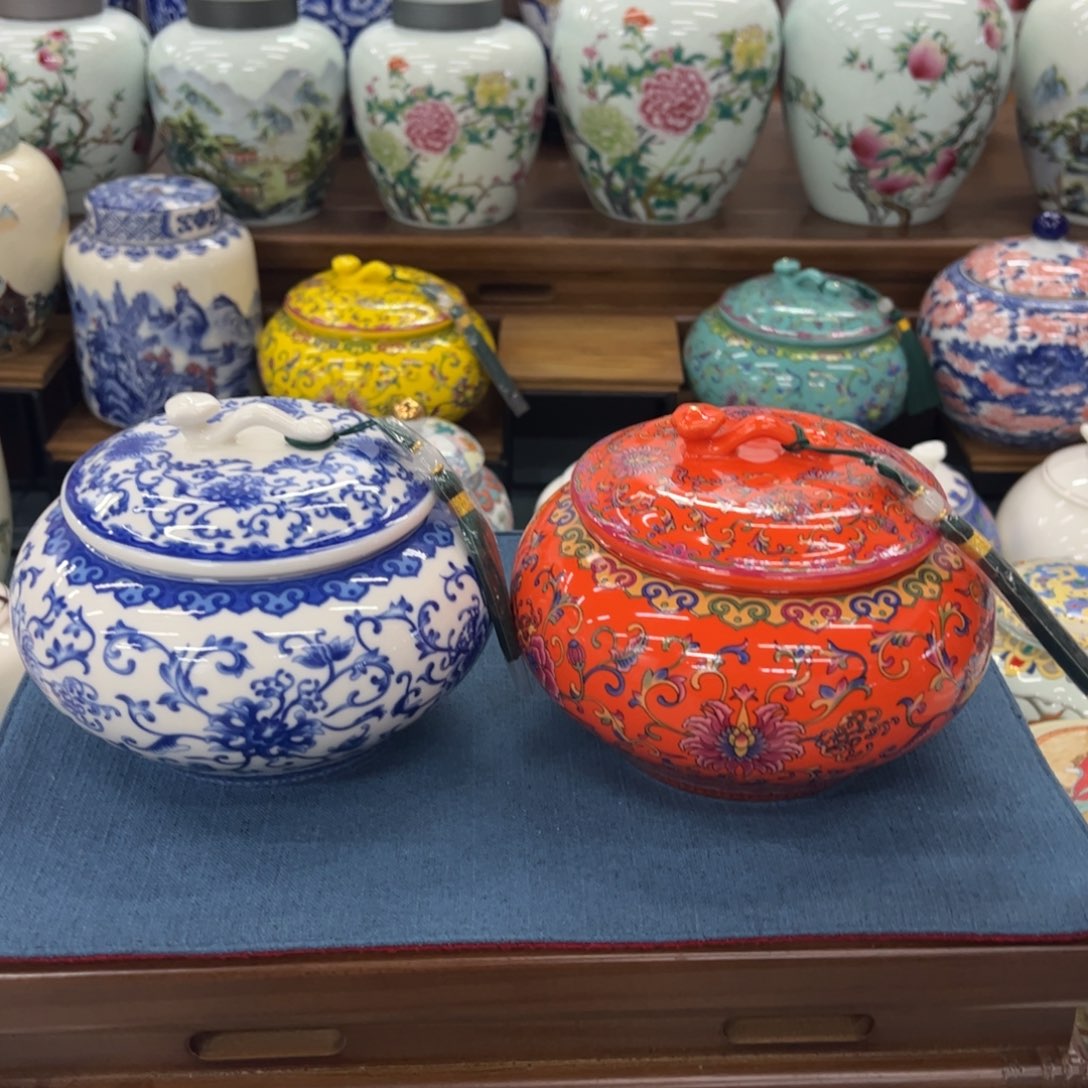 高端款家用茶叶罐