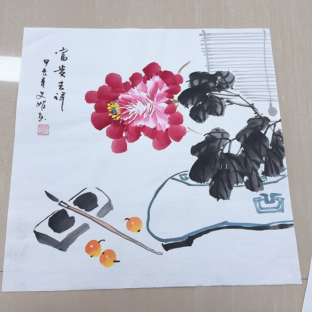 国画国画作品展，国画^_^