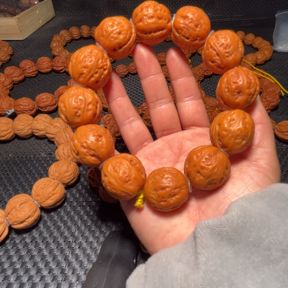 吊坠文玩核桃苹果园23