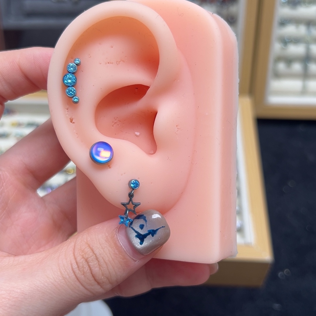 锆石合金合金64号冰蓝盲盒