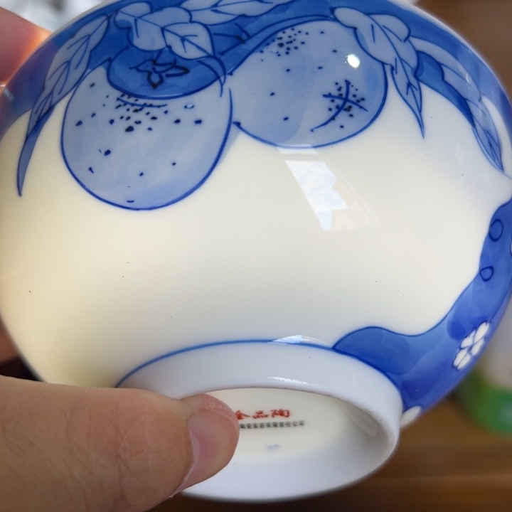 五寸手绘正价饭碗