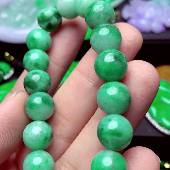 翡翠未镶嵌手链手链