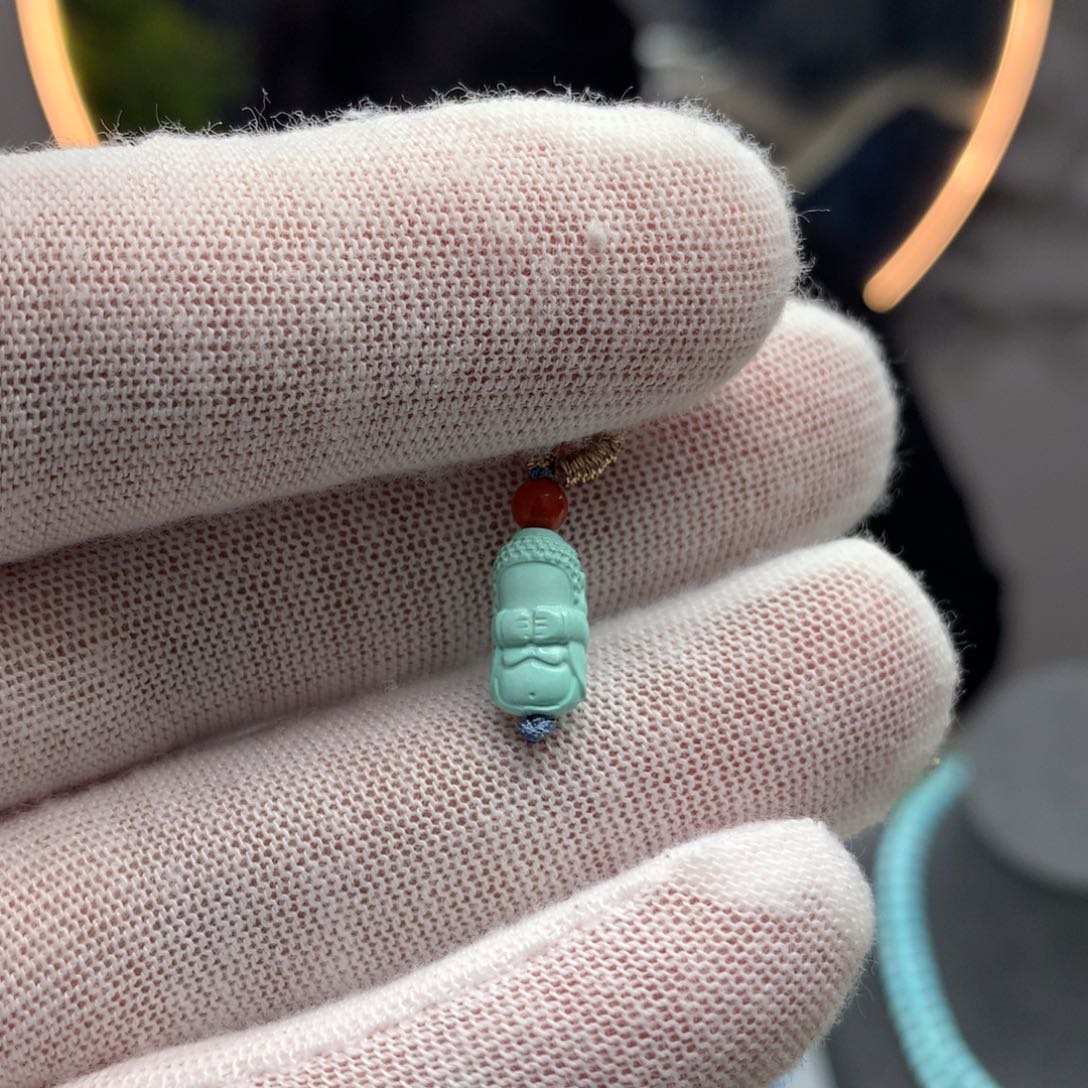 绿松石挂件未镶嵌