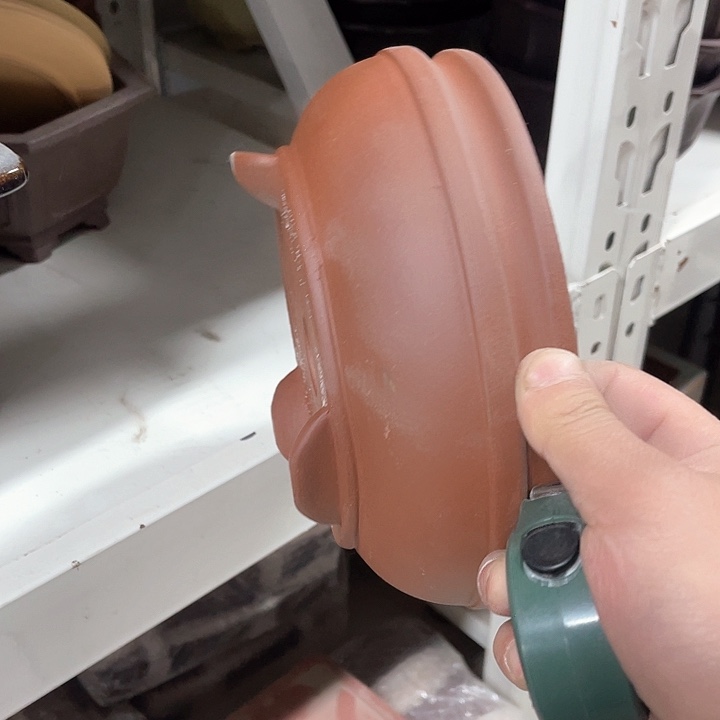 紫砂花盆我在你心里就是最美