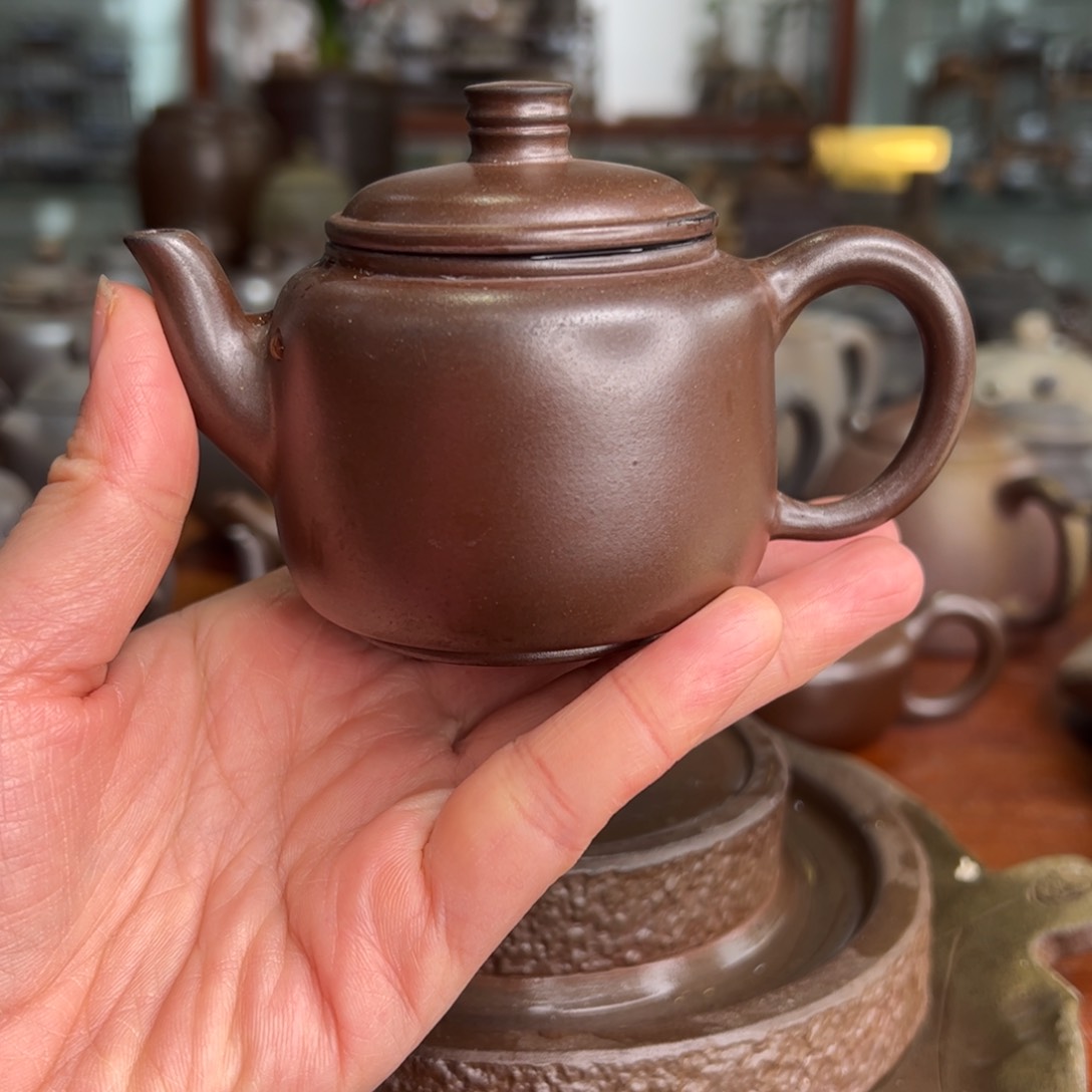贵台龙窑柴烧茶壶A53