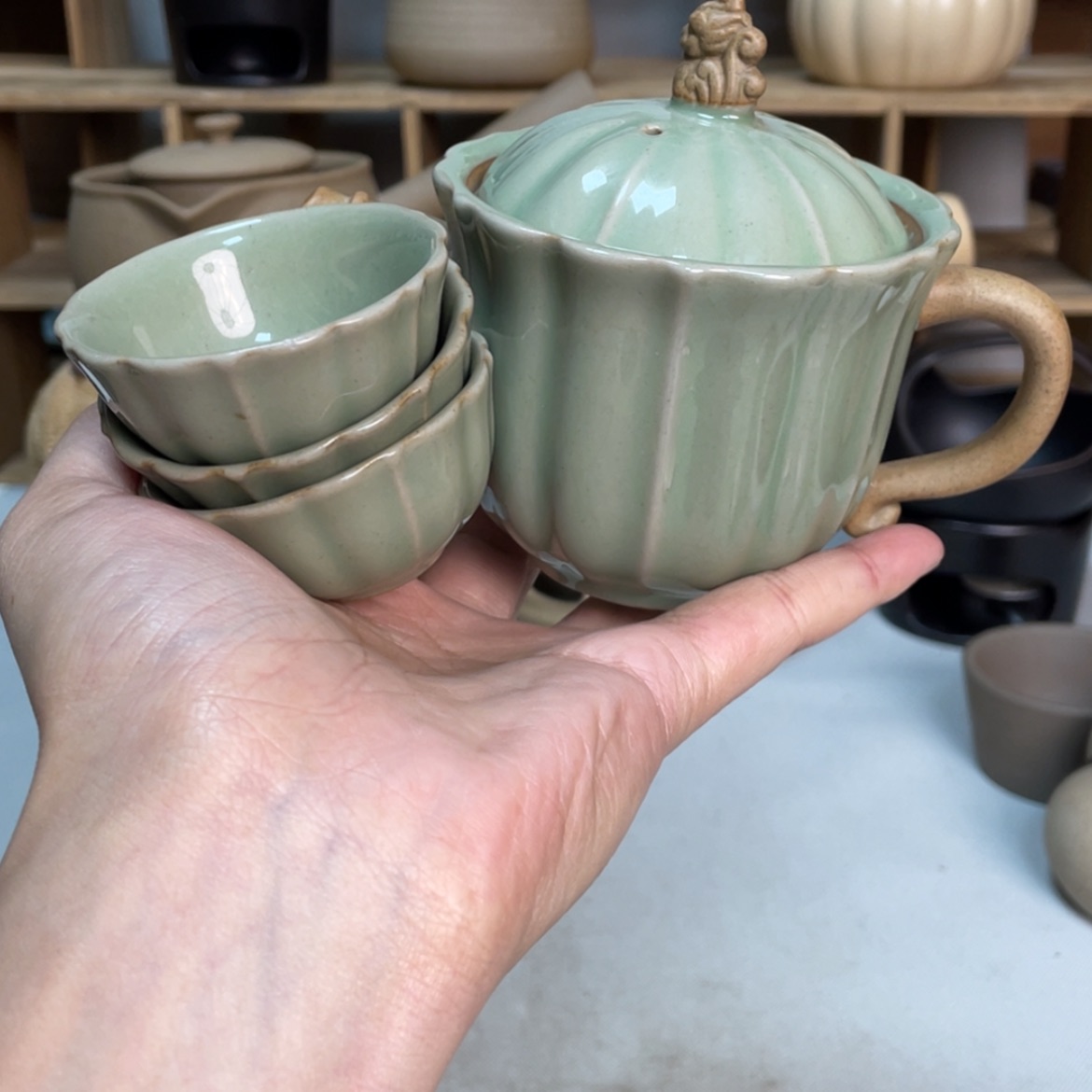 【闪购商品】壶老段烧陶瓷茶器！