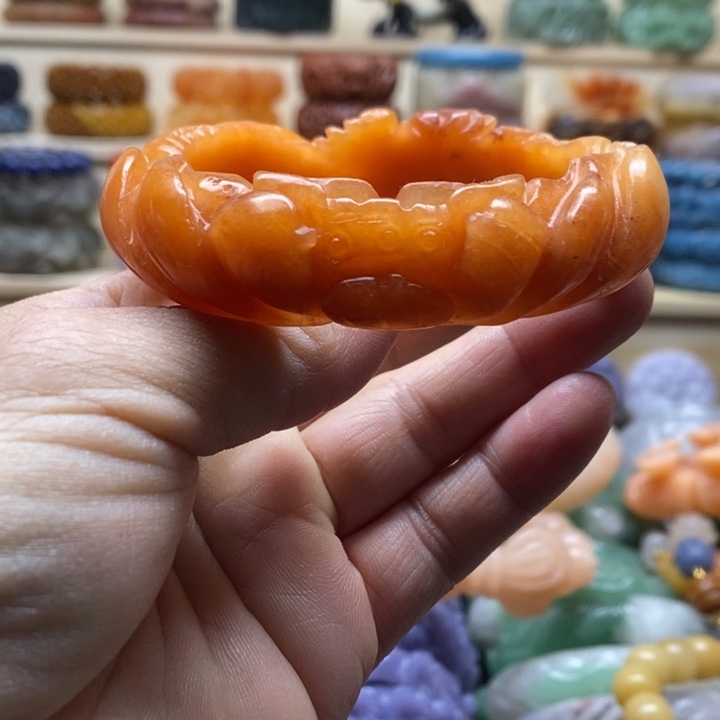 未镶嵌手镯石英质玉