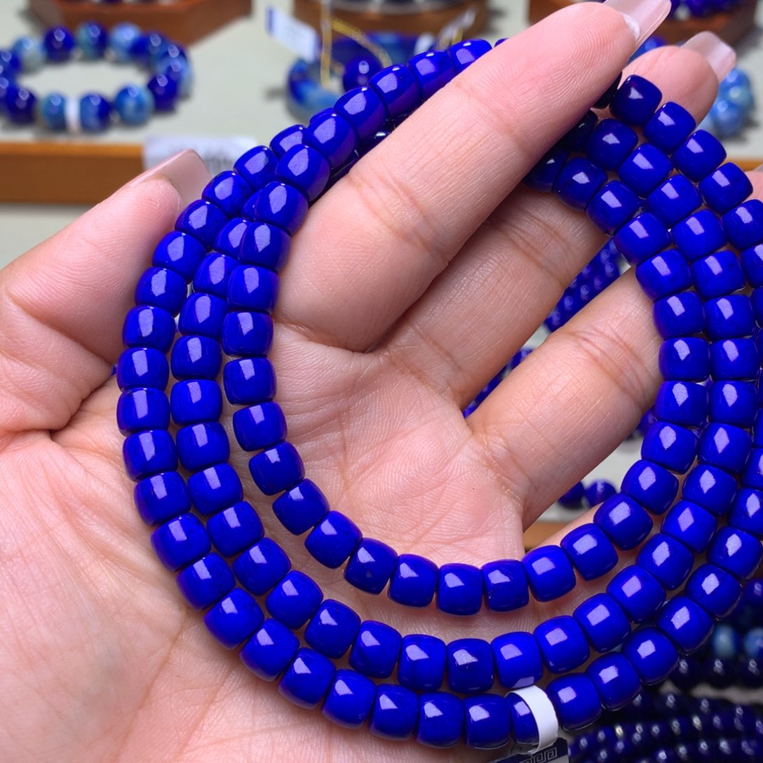 青金石手链未镶嵌M****?7m