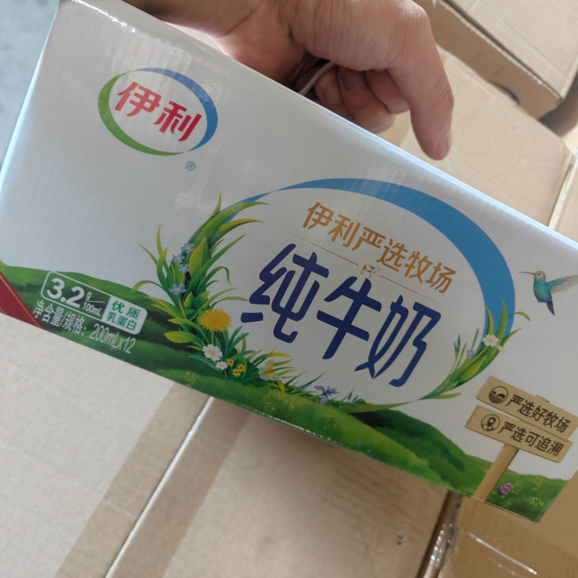 （厂家直供）200ml纯牛奶29.9单提