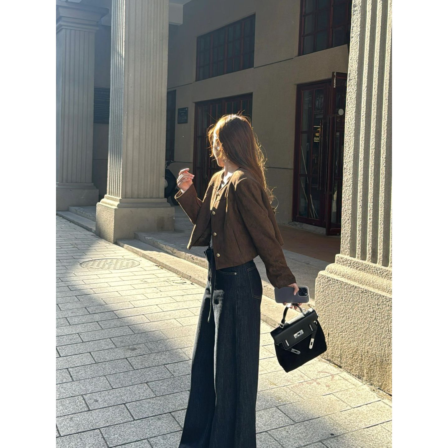 【壹】《直播链接》牛仔裤裤子显瘦阔腿裤百搭宽松水洗