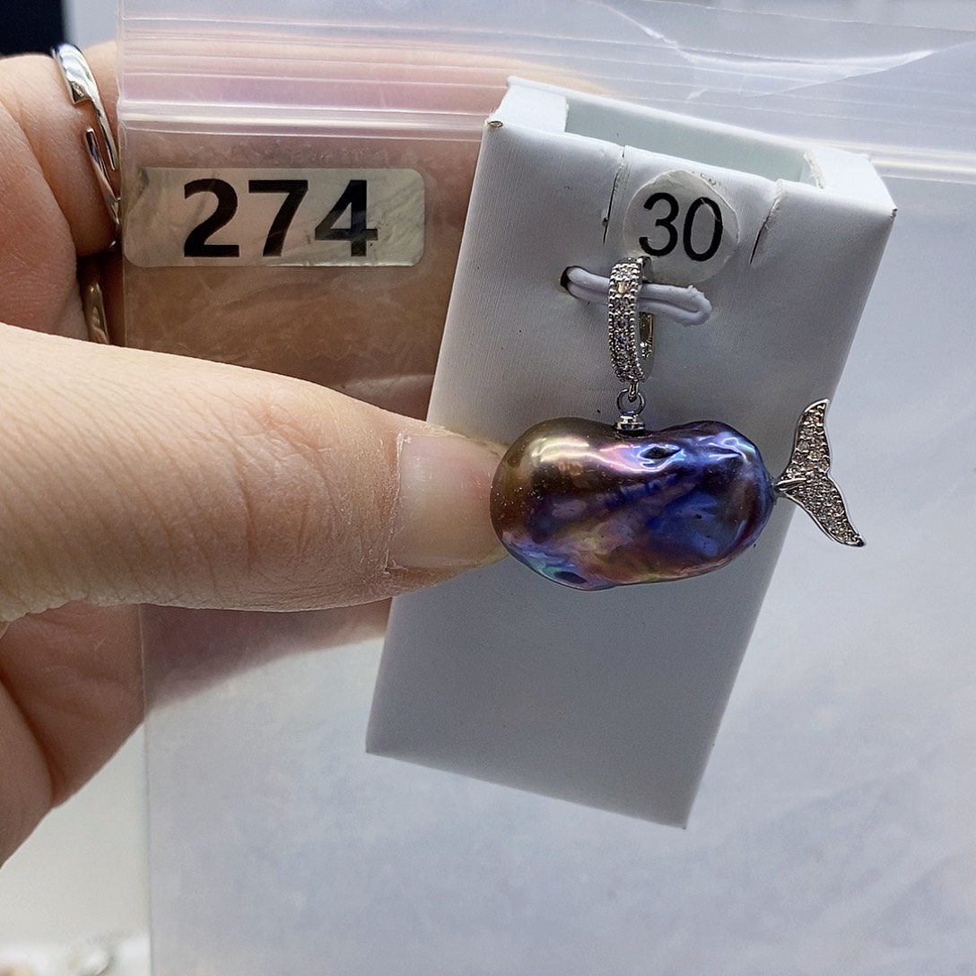 颈饰合金淡水珍珠