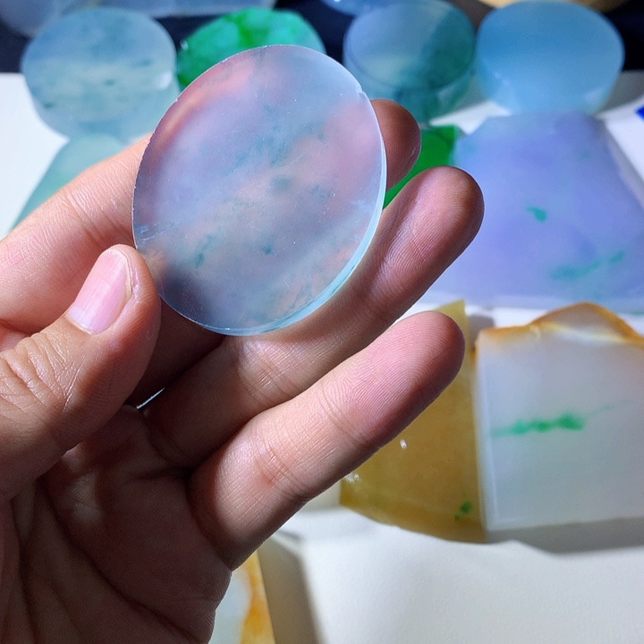 未镶嵌挂件翡翠潮****波