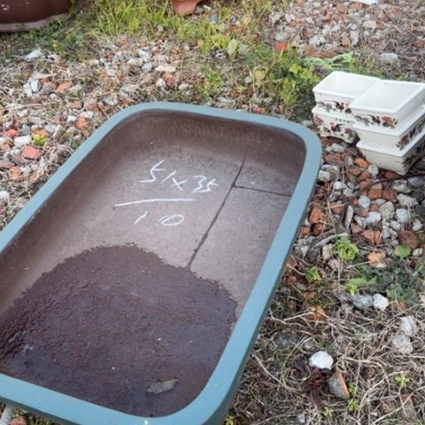 红陶紫砂花盆盆景盆栽